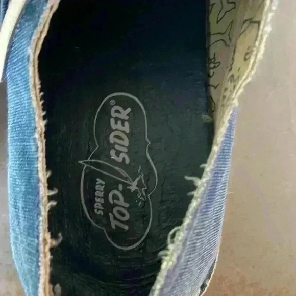 Sperry Top- Sider Size 13 Men Blue - Picture 5 of 7